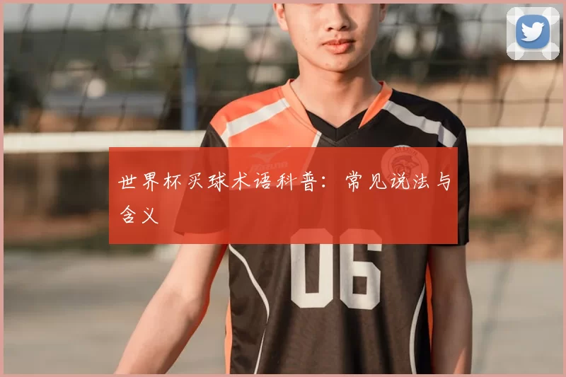世界杯买球术语科普：常见说法与含义