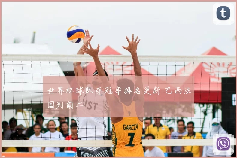 世界杯球队夺冠率排名更新 巴西法国列前二