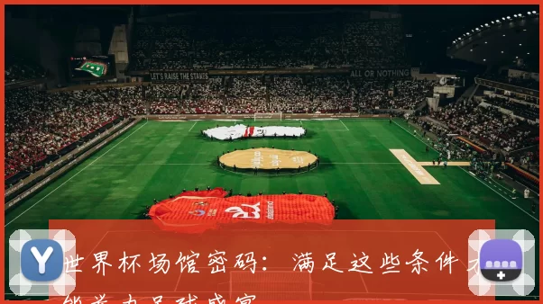 世界杯场馆密码:满足这些条件才能举办足球盛宴